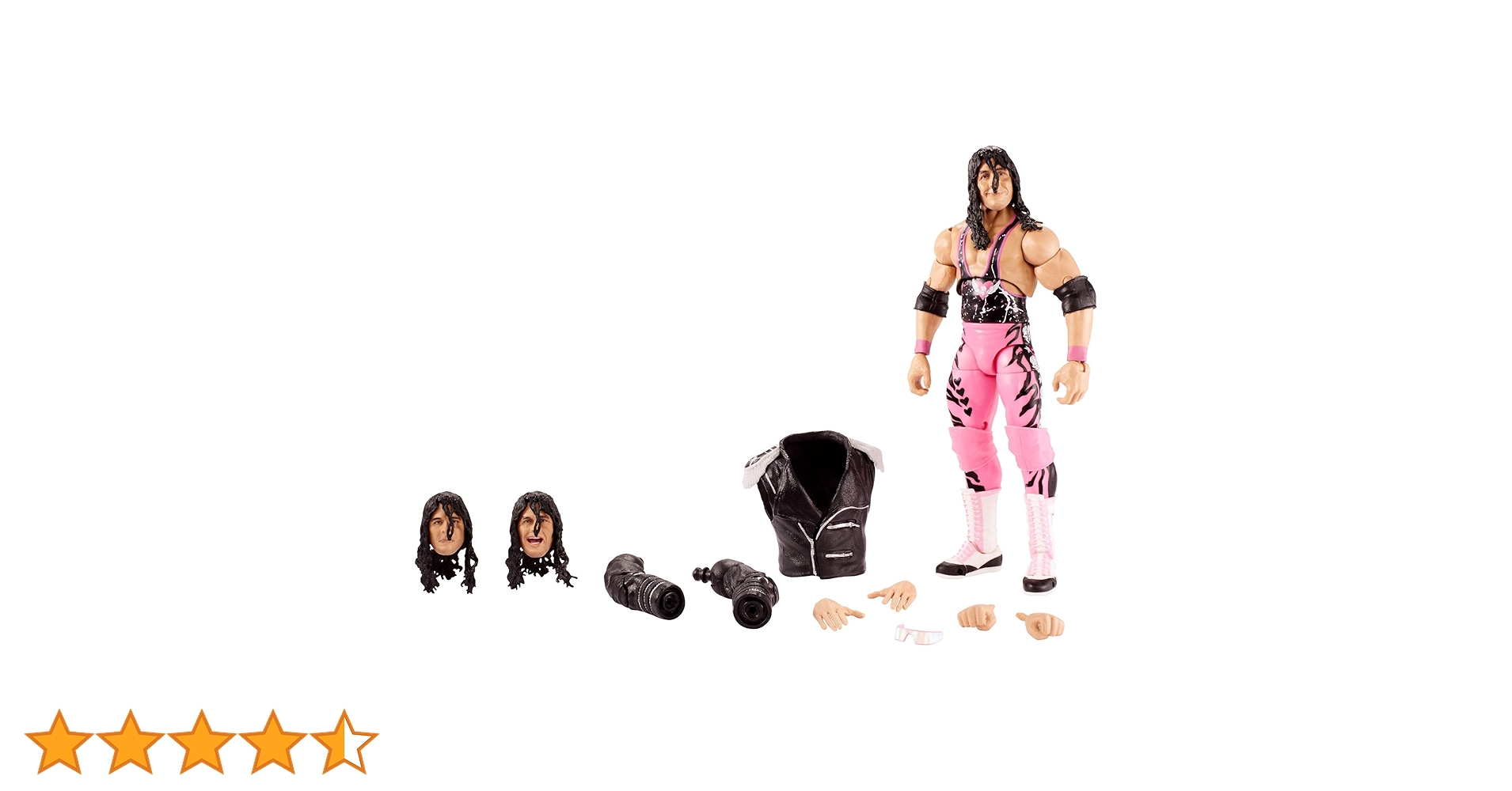 WWF BRET HITMAN HART フィギュア 1992 WWF Hasbro Series 4 Bret 